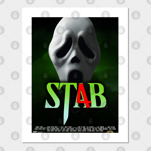 Stab 4 Poster Scream Posters and Art Prints TeePublic
